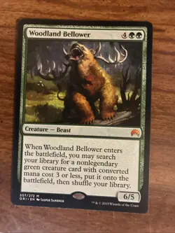 Woodland Bellower - Magic Origins MTG Plus Bonus Card!!! - Image 1