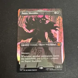 MTG Super Shredder - Borderless, NM-Mint, English Teenage Mutant Ninja Turtles - Image 1