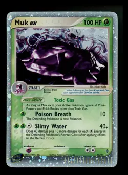 Muk ex 96/97 EX Dragon 2003 Holo Rare Pokemon Card TCG - Image 1