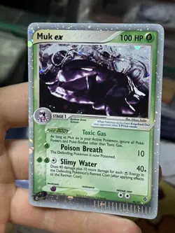 Muk ex 96/97 EX Dragon 2003 Holo Rare Pokemon Card TCG - Image 4