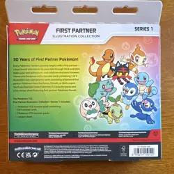 Pokemon TCG First Partner Illustration Collection Series 1 Sealed Box English - Image 2