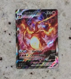 Pokemon TCG Charizard VMAX SWSH261 Full Art Black Star Promo - Image 1