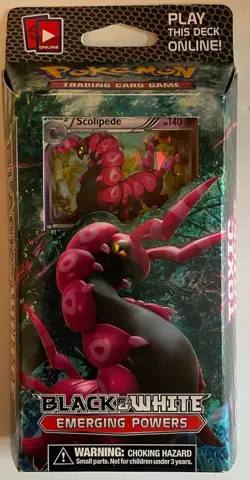 Pokemon - Black & White - Emerging Powers Theme Deck "SCOLIPEDE" Factory Sealed - Image 1