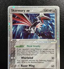 Skarmory ex 98/108 Power Keepers Holo Rare Pokemon TCG With Swirl🌀LP - Image 2