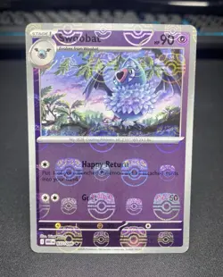 Swoobat Master Ball Pattern Reverse Holo Pokemon TCG White Flare 037/086 - Image 1