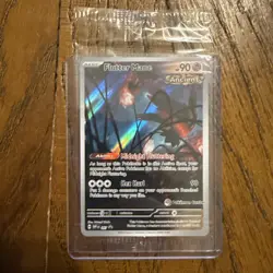 NEW SEALED POKEMON CENTER Flutter Mane 097 Promo Temporal Forces Full Art ETB - Image 1