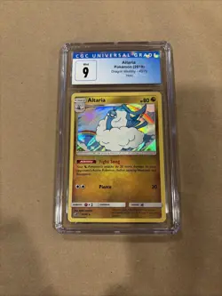 Pokemon TCG Altaria 40/70 Dragon Majesty Holo 2018 CGC 9 Mint - Image 1