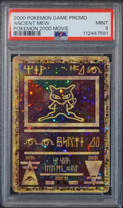 Pokemon Ancient Mew 2000 PSA 9 MINT Game Movie Promo Pokemon Card - Image 4