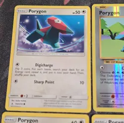 🔥Pokemon Card Lot Porygon & Porygon2 Sword Shield Sun Moon XY Base Set 6x🔥 - Image 2
