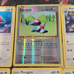 🔥Pokemon Card Lot Porygon & Porygon2 Sword Shield Sun Moon XY Base Set 6x🔥 - Image 3