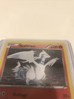 Pokemon TCG Reshiram Black and White 26/114 Holo Holo Rare Lightly Played - Image 3