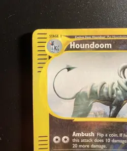 Pokemon Card- Houndoom-Skyridge-ReverseHolo-12/144-Rare-NoCrystal-ENG-LP - Image 3