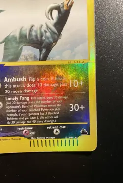 Pokemon Card- Houndoom-Skyridge-ReverseHolo-12/144-Rare-NoCrystal-ENG-LP - Image 5