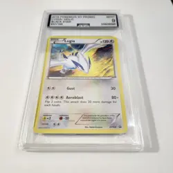 Pokemon TCG Lugia XY156 Black Star Promo Graded AGS 9 MINT - Image 3