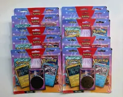 Pokemon 2Pk Blister Zekrom Latios Palkia Destined Rivals&Journey Together Lot 10 - Image 1