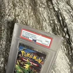 PSA 9 XY Ancient Origins Foil Booster Pack Mega Tyranitar 2015 Pokemon MINT - Image 3