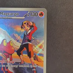 Pokemon Ethan's Magcargo 222/217 Ascended Heroes Rare Full Art Holo - Image 5