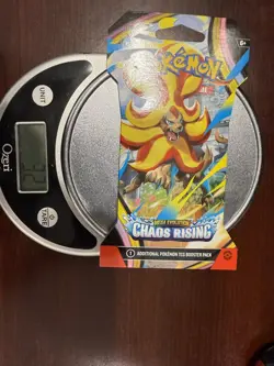 HEAVY! GOD PACKUU SIRUU 32g Chaos Rising Pokemon TCG Sleeved Booster (SEALED) - Image 1