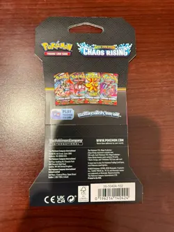 HEAVY! GOD PACKUU SIRUU 32g Chaos Rising Pokemon TCG Sleeved Booster (SEALED) - Image 3