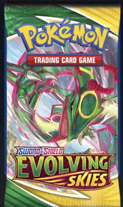 Pokemon Trading Card Game Sword & Shield Evolving Skies Booster Re-pack - Image 1
