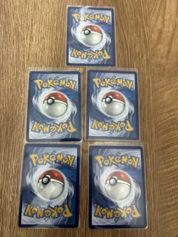 Pokemon 5 Card Bundle English Full Art Holo Including Ho-Oh, Zeraora And More - Image 2