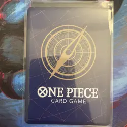 Playset Bandai One Piece TCG Mr.3 (Galdino) OP16-056 EN Blue Foil x2 - Image 2