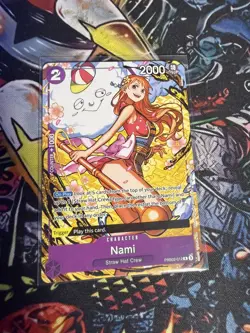 Nami PRB02-012 Alt Art Welcome Pack 2026 Promo One Piece TCG NM - Image 1