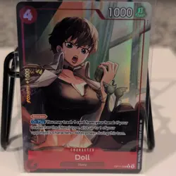 Bandai One Piece Card Game Doll OP11-008 R Character Alt Art Holo 1000 - Image 1