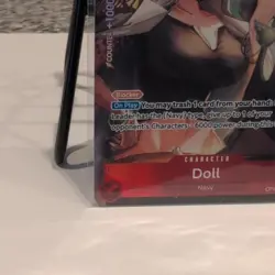 Bandai One Piece Card Game Doll OP11-008 R Character Alt Art Holo 1000 - Image 5
