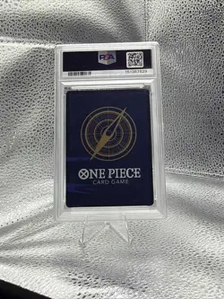 One Piece Dracule Mihawk Illustration Box Vol 4 Promo St12-003 Psa 10 - Image 2