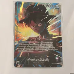 One Piece Card Game Official Playmat Vol.5 + Luffy Promo Card English *IN HAND* - Image 2