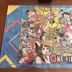 One Piece Card Game Official Playmat Vol.5 + Luffy Promo Card English *IN HAND* - Image 3