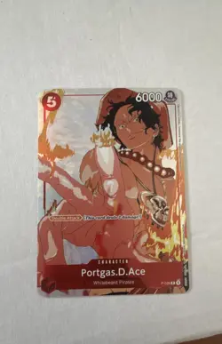 Portgas.D.Ace (Gift Collection 2023) P-028 One Piece Promotion Cards Foil - Image 1