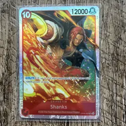 (2x) One Piece OP06-007 SHANKS SR FOIL NM TCG ENGLISH NM - Image 3