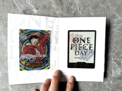 Sealed Bandai One Piece Premium Card Collection ONEPIECE DAY 2024 Luffy Promo - Image 2