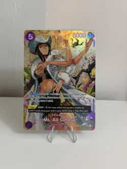 One Piece Ms. All Sunday SP OP04-064 OP-04 English Wings Of The Captain CLEAN - Image 1