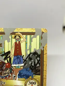 One Piece Carddass Hyper Battle Luffy 2002 C288 Gold Stamp Rare Japanese Bandai - Image 3