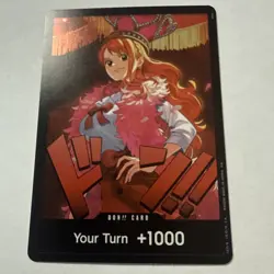 DON!! Card (Nami) Extra Booster: One Piece Heroines Edition Foil - Image 1