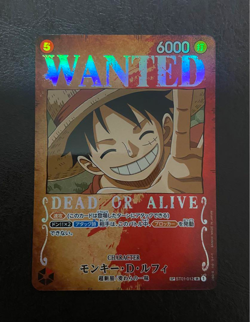 V3 ONE PIECE Card Game Mighty Enemies ST01-012 luffy SP Character - Image 1