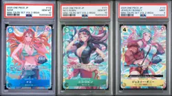 One Piece SEQUENTIAL PSA 10 - 9 Asia Mini-Tin Bisai Promo Nami Nico Robin Bonney - Image 1
