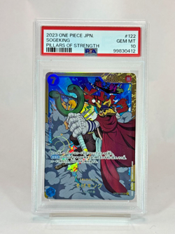 One Piece Soge king OP03-122 Mighty Enemies Secret Rare (From Japan) - Image 1