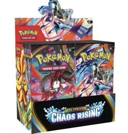 Pokemon TCG Mega Evolutions 4 Chaos Rising Booster Box SEALED - Image 1