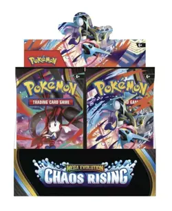 Pokemon TCG Mega Evolutions 4 Chaos Rising Booster Box SEALED - Image 2
