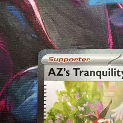 Pokemon Chaos Rising AZ's Tranquility Special Illustration Rare SIR Holo 120/086 - Image 2