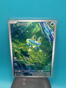Froakie 088/086 Holo Illustration Rare Chaos Rising Pokemon Near Mint - Image 1