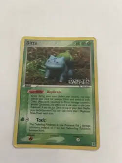 Ditto (Bulbasaur) Delta Species Reverse Holo Stamped Uncommon 36/113 Basic EN - Image 1