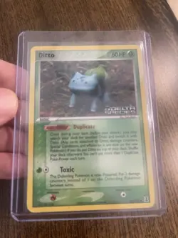Ditto (Bulbasaur) Delta Species Reverse Holo Stamped Uncommon 36/113 Basic EN - Image 3