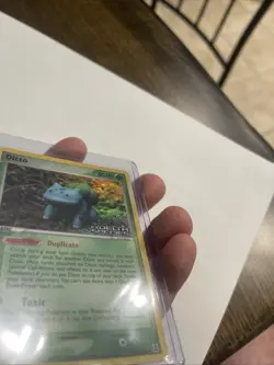 Ditto (Bulbasaur) Delta Species Reverse Holo Stamped Uncommon 36/113 Basic EN - Image 4