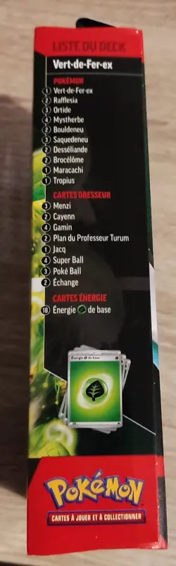 Pokemon JCC - Deck Combat EX Vert-de-Fer - FR - Neuf et Scelle - Image 2