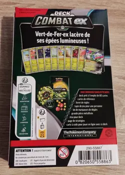 Pokemon JCC - Deck Combat EX Vert-de-Fer - FR - Neuf et Scelle - Image 3